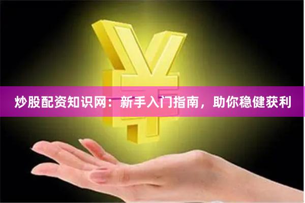 炒股配资知识网：新手入门指南，助你稳健获利