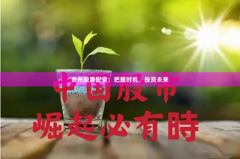 贵州股票配资：把握时机，投资未来
